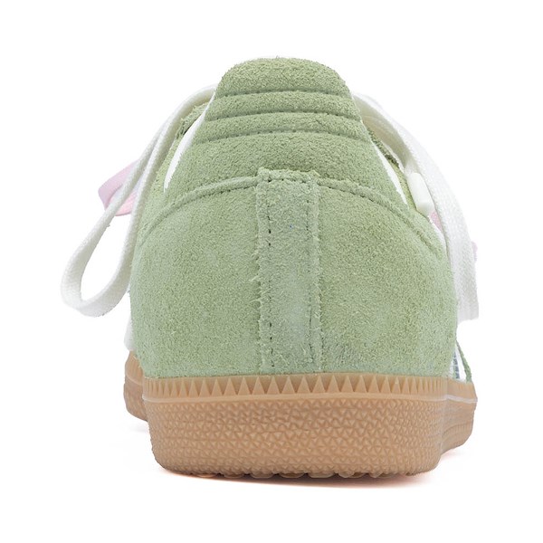alternate view Womens adidas Originals x Molly Mae Samba Matcha Athletic Shoe - Magic Lime / Off White / GumALT4