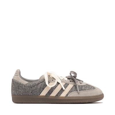 Main view of Womens adidas Originals x Molly Mae Samba OG Athletic Shoe - Grey Three / Off White / Gum 5