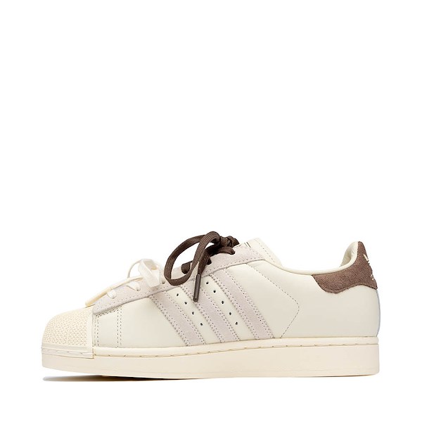 alternate view Womens adidas Originals x Molly Mae Superstar II Latte Athletic Shoe - Cream White / Earth Strata / Cream WhiteALT1