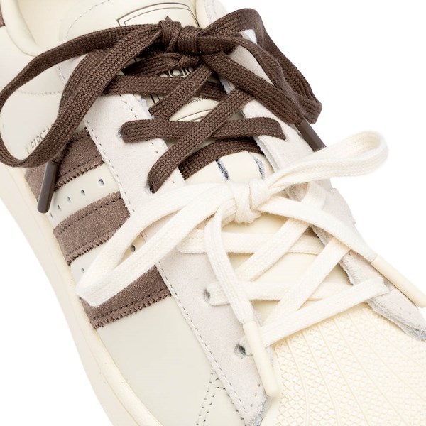 alternate view Womens adidas Originals x Molly Mae Superstar II Latte Athletic Shoe - Cream White / Earth Strata / Cream WhiteALT5B