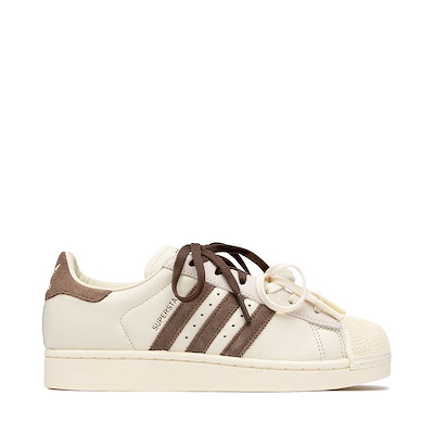 Main view of Womens adidas Originals x Molly Mae Superstar II Latte Athletic Shoe - Cream White / Earth Strata / Cream White
