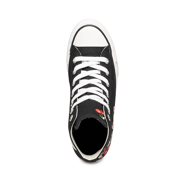 alternate view Converse Chuck Taylor All Star Cherry Garden High-Top Sneaker - BlackALT2