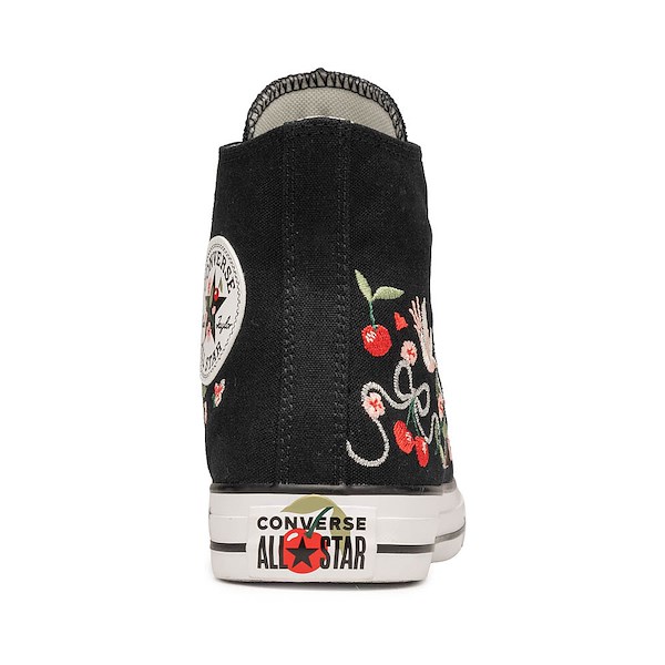 alternate view Converse Chuck Taylor All Star Cherry Garden High-Top Sneaker - BlackALT4