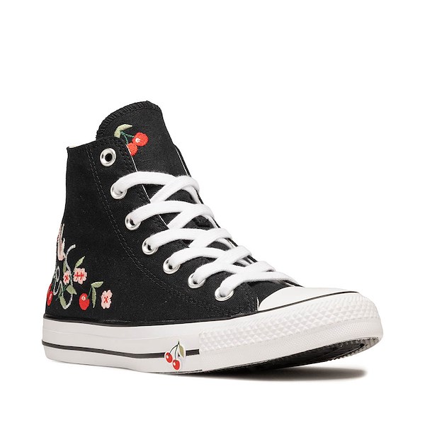 alternate view Converse Chuck Taylor All Star Cherry Garden High-Top Sneaker - BlackALT5