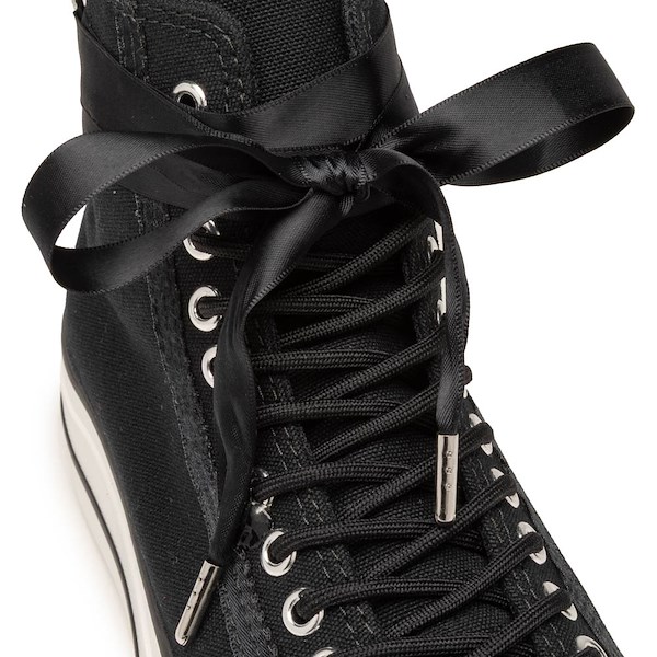 alternate view Womens Converse Chuck Taylor All Star Lift Bows & Rings High-Top Sneaker - BlackALT5C