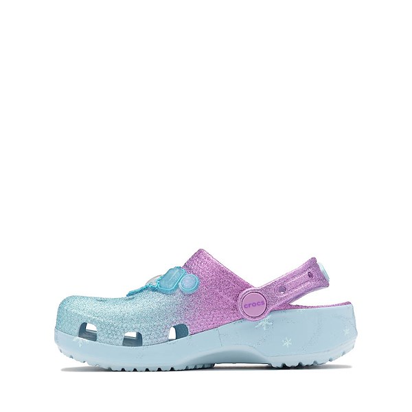 alternate view Disney Frozen Crocs Elsa Classic Clog - Little Kid / Big Kid - MulticolorALT1