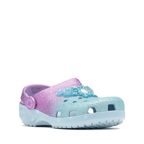 alternate view Disney Frozen Crocs Elsa Classic Clog - Little Kid / Big Kid - MulticolorALT5