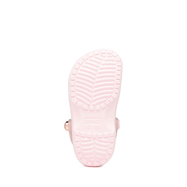 alternate view Crocs Classic Bling Bows Clog - Baby / Toddler - Pink MilkALT3