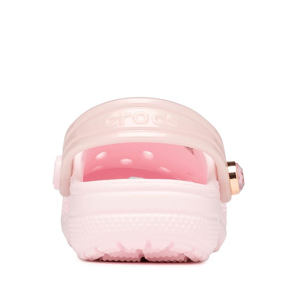 alternate view Crocs Classic Bling Bows Clog - Baby / Toddler - Pink MilkALT4
