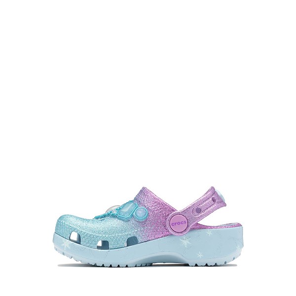 alternate view Disney Frozen Crocs Elsa Classic Clog - Baby / Toddler - MulticolorALT1