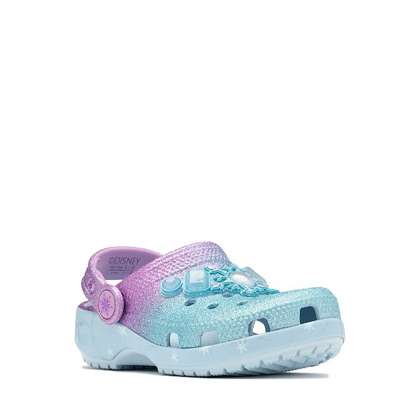 alternate view Disney Frozen Crocs Elsa Classic Clog - Baby / Toddler - MulticolorALT5