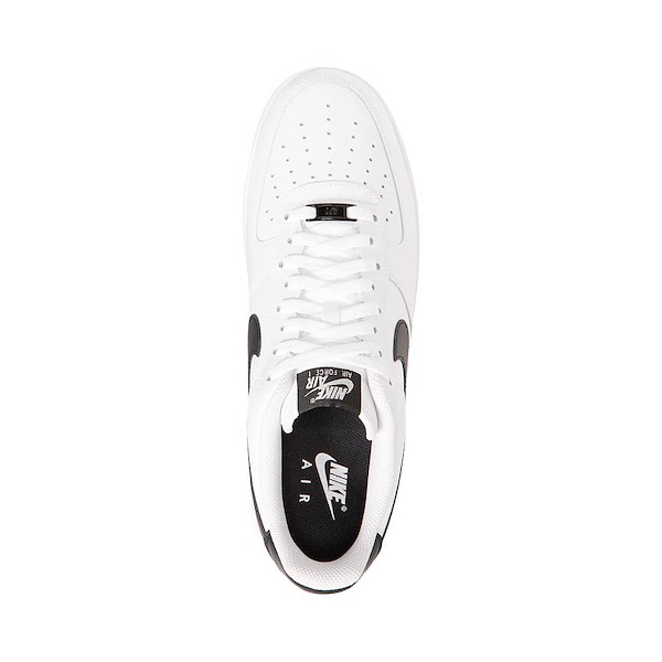 alternate view Mens Nike Air Force 1 '07 Athletic Shoe - White / Black / Gum Light BrownALT2