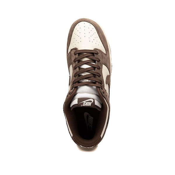 alternate view Mens Nike Dunk Low Retro SE Athletic Shoe - Pale Ivory / Baroque Brown / Pale IvoryALT2