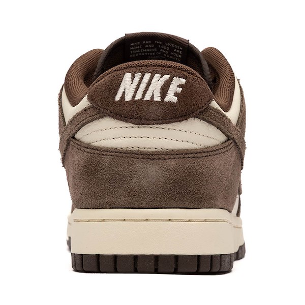 alternate view Mens Nike Dunk Low Retro SE Athletic Shoe - Pale Ivory / Baroque Brown / Pale IvoryALT4