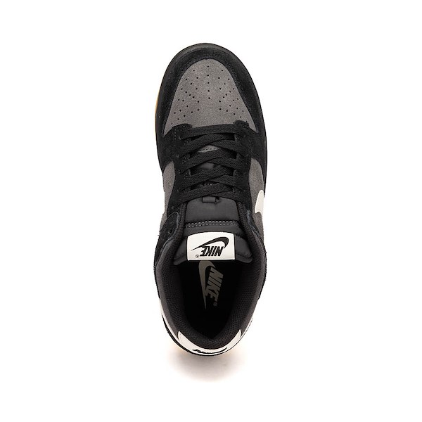 alternate view Mens Nike Dunk Low Retro SE Athletic Shoe - Black / Pale Ivory / AnthraciteALT2