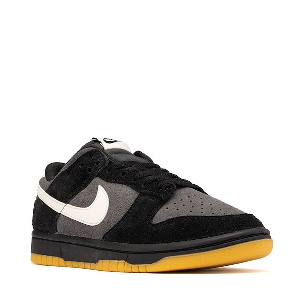 alternate view Mens Nike Dunk Low Retro SE Athletic Shoe - Black / Pale Ivory / AnthraciteALT5