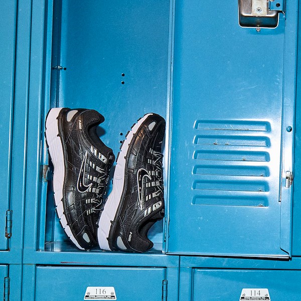 alternate view Nike P-6000 Athletic Shoe - Black / White / Metallic Silver / BlackHERO
