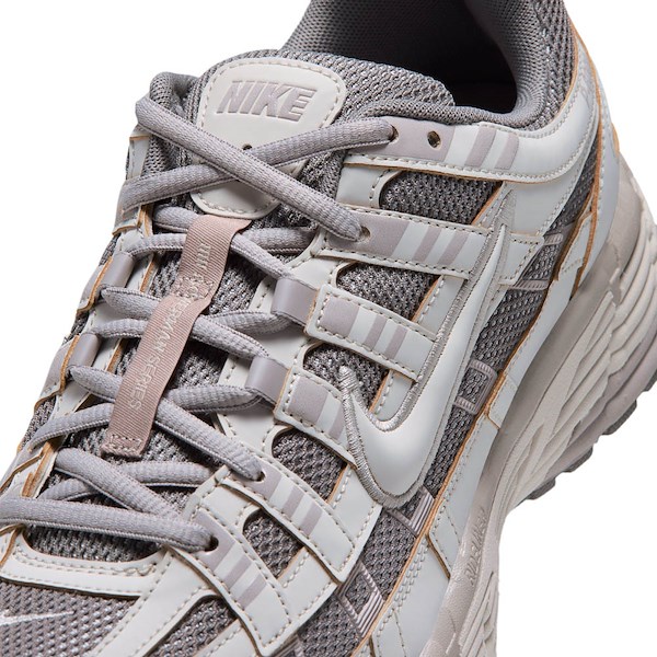 alternate view Mens Nike P-6000 Athletic Shoe - Flat Pewter / Light Bone / College GreyALT2B