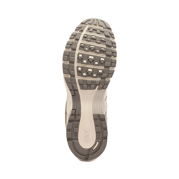 alternate view Mens Nike P-6000 Athletic Shoe - Flat Pewter / Light Bone / College GreyALT3