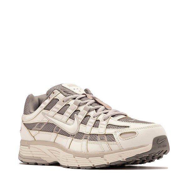 alternate view Mens Nike P-6000 Athletic Shoe - Flat Pewter / Light Bone / College GreyALT5
