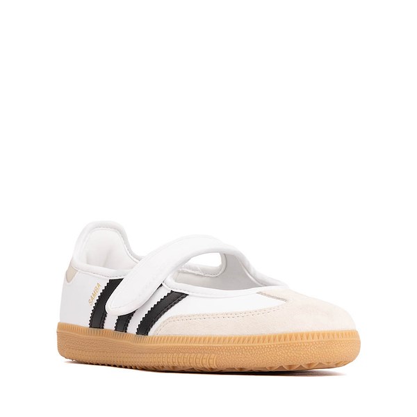 alternate view adidas Samba Jane Athletic Shoe - Little Kid - Cloud White / Core Black / GumALT5
