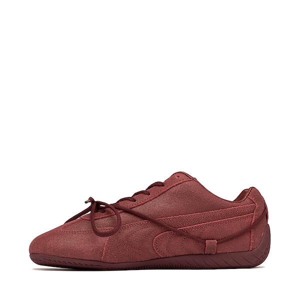 alternate view Womens PUMA x ROS&Eacute; Speedcat Vintage Athletic Shoe - BurgundyALT1