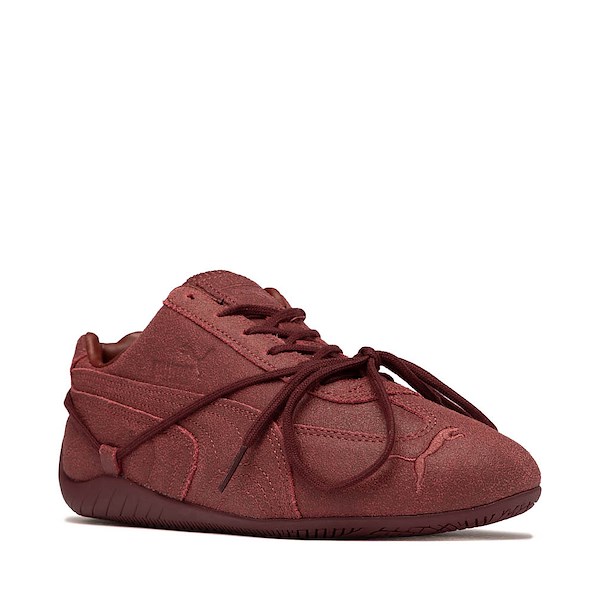 alternate view Womens PUMA x ROS&Eacute; Speedcat Vintage Athletic Shoe - BurgundyALT5