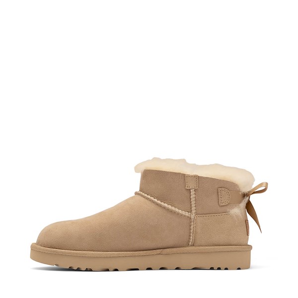 alternate view Womens UGG&reg; Ultra Mini Bailey Bow Boot - SandALT1