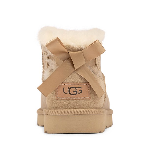 alternate view Womens UGG&reg; Ultra Mini Bailey Bow Boot - SandALT4