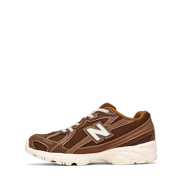 alternate view New Balance 740 Athletic Shoe - Little Kid - Chocolate / CreamALT1