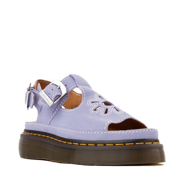 alternate view Womens Dr. Martens Dunnet Flower Sandal - Cornflower BlueALT5