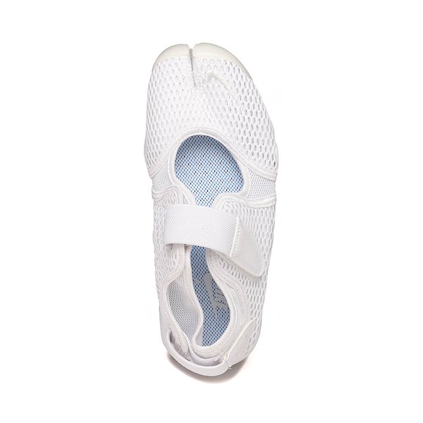 alternate view Womens Nike Air Rift Breathe Athletic Shoe - White / Pure PlatinumALT2