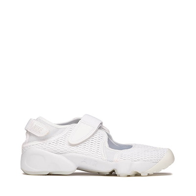 Main view of Womens Nike Air Rift Breathe Athletic Shoe - White / Pure Platinum