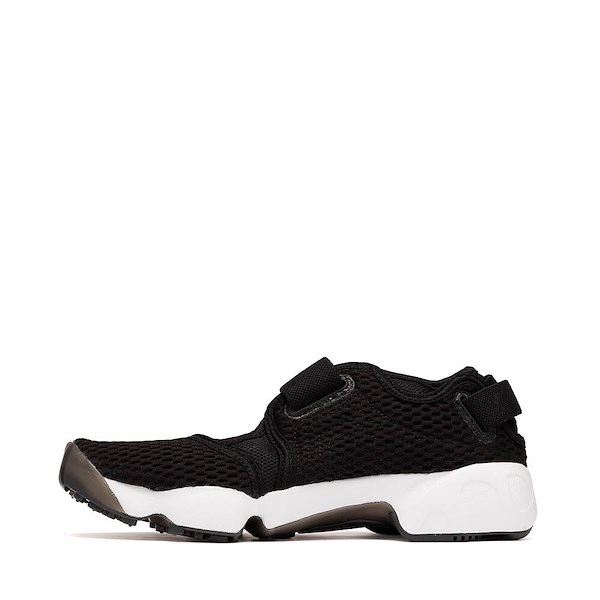 alternate view Womens Nike Air Rift Breathe Athletic Shoe - Black / Cool Grey / WhiteALT1
