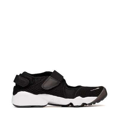 Main view of Womens Nike Air Rift Breathe Athletic Shoe - Black / Cool Grey / White