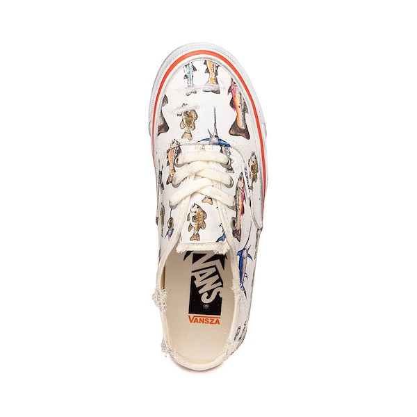 alternate view VANSZA LX Authentic 44 Kickdown Skate Shoe - WhiteALT2