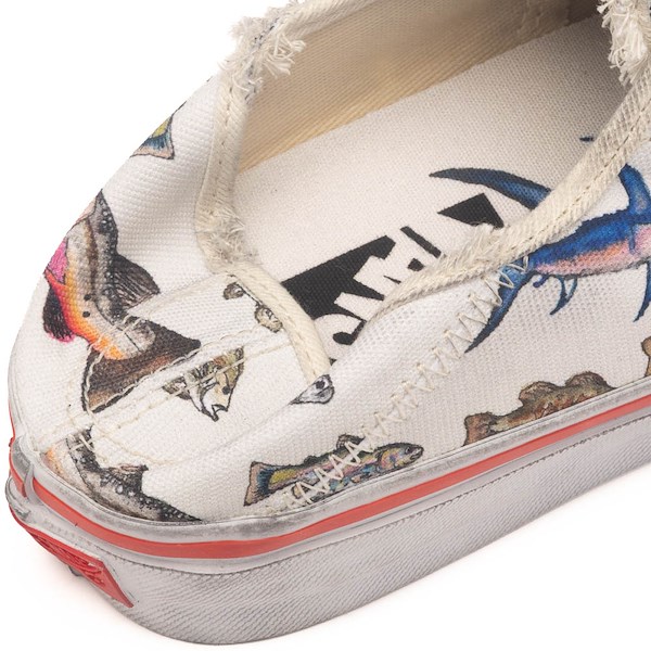 alternate view VANSZA LX Authentic 44 Kickdown Skate Shoe - WhiteALT4B