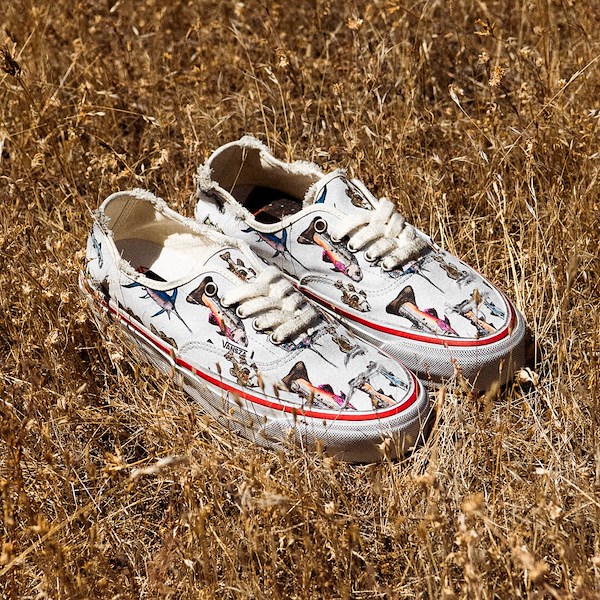 alternate view VANSZA LX Authentic 44 Kickdown Skate Shoe - WhiteHERO