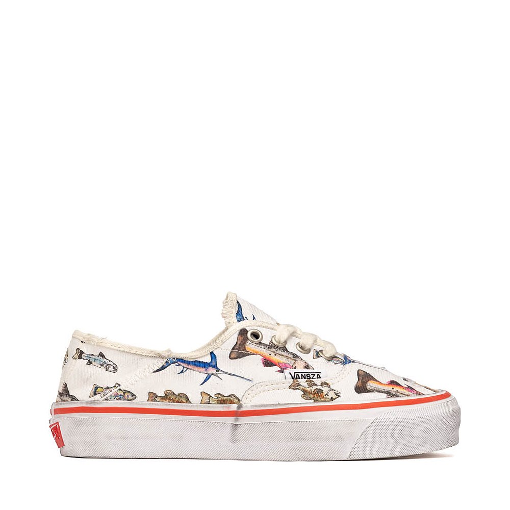 VANSZA LX Authentic 44 Kickdown Skate Shoe - White