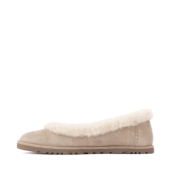 alternate view Womens UGG&reg; Zora Ballet Flat - SandALT1