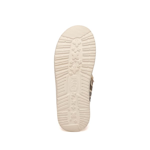 alternate view HEYDUDE x BURLEBO Wally Funk Casual Shoe - Little Kid / Big Kid - Taupe / CamoALT3