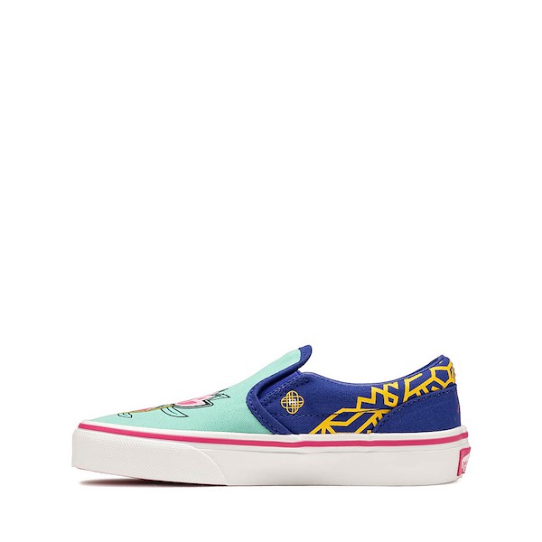 alternate view Vans x KPop Demon Hunters Classic Slip-On Skate Shoe - Little Kid / Big Kid - ZoeyALT1