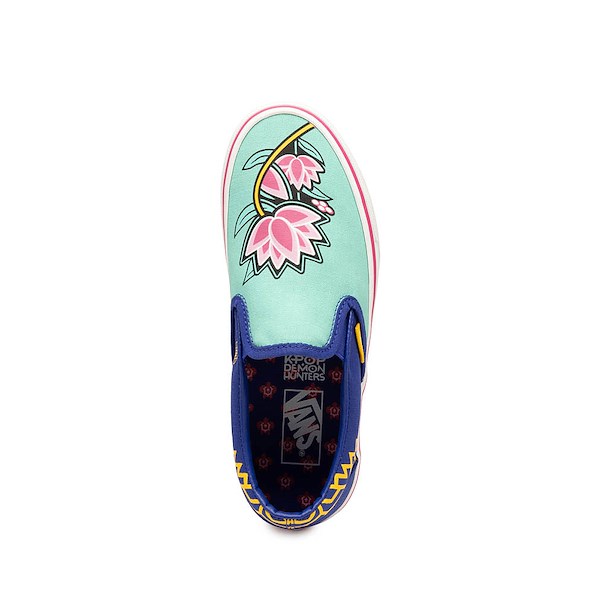alternate view Vans x KPop Demon Hunters Classic Slip-On Skate Shoe - Big Kid - ZoeyALT2