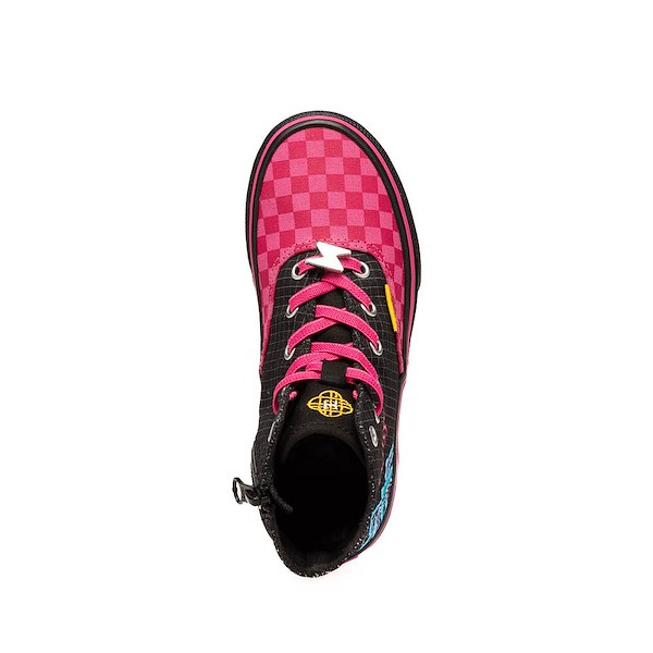 alternate view Vans x KPop Demon Hunters Authentic Hi 2.0 Zip Skate Shoe - Little Kid / Big Kid - MiraALT2