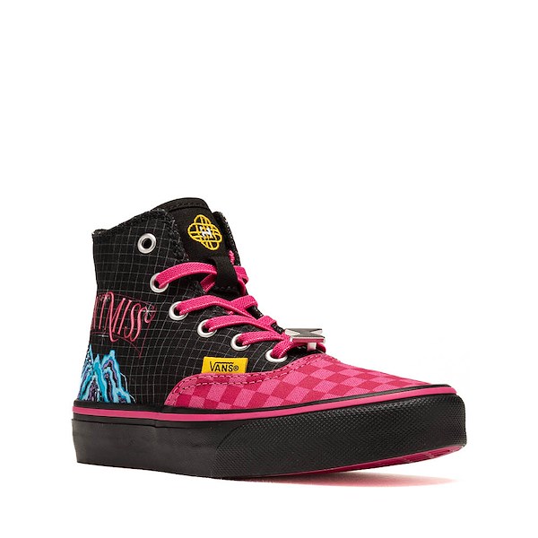 alternate view Vans x KPop Demon Hunters Authentic Hi 2.0 Zip Skate Shoe - Little Kid / Big Kid - MiraALT5