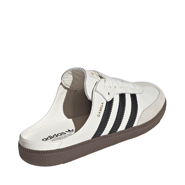 alternate view Womens adidas Samba OG Mule Casual Shoe - Cloud White / Core Black / GumALT4