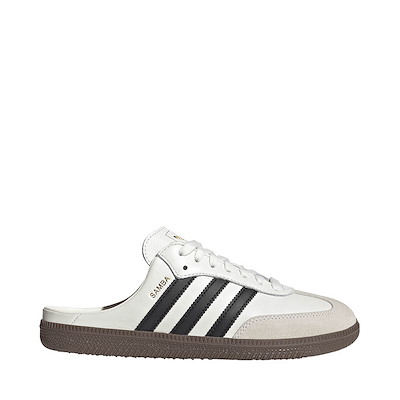Main view of Womens adidas Samba OG Mule Casual Shoe - Cloud White / Core Black / Gum