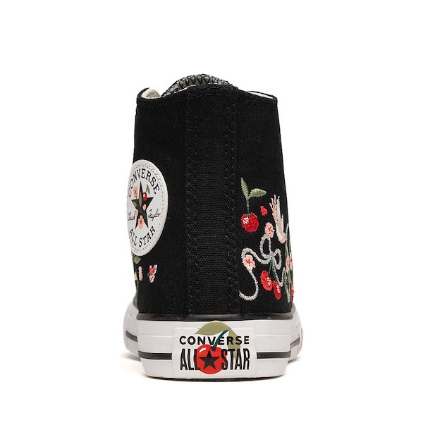 alternate view Converse Chuck Taylor All Star Cherry Garden High-Top Sneaker - Little Kid - BlackALT4