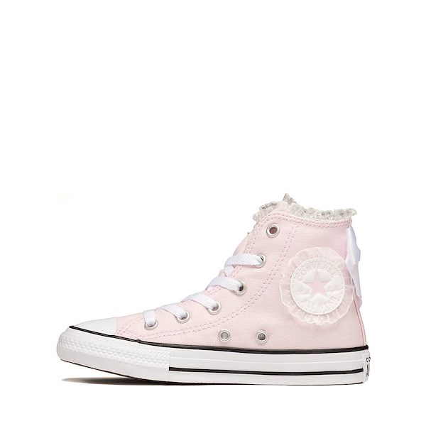 alternate view Converse Chuck Taylor All Star Pink Frills High-Top Sneaker - Little Kid - Newfound BloomALT1