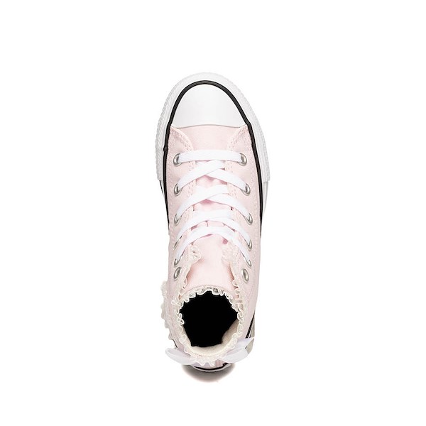alternate view Converse Chuck Taylor All Star Pink Frills High-Top Sneaker - Little Kid - Newfound BloomALT2
